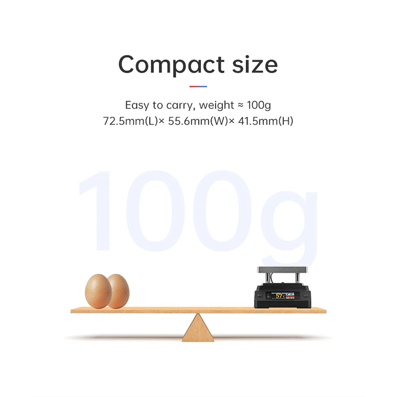 ALIENTEK HP15 Mini Heating Plate PD Digital Constant Temperature 350℃ Disassembly welding table Repair Intelligent Heating Tool