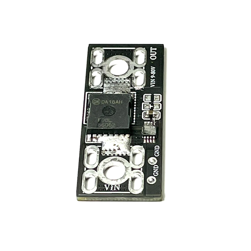 9-80V 50A High Current Ideal Diode Module Solar Anti-reverse Charging Anti-Reverse Current Protection with Binding Post