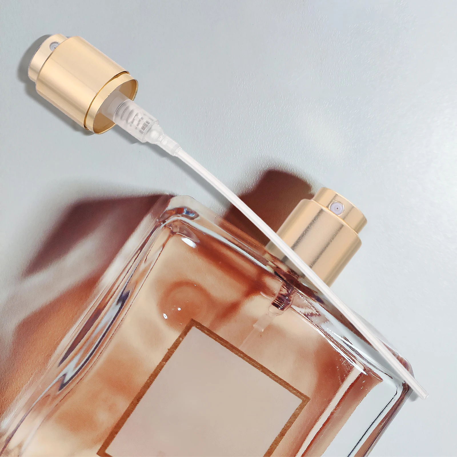 

10Pcs Perfume Bottle Pump Spray Nozzle Plastic Caps 13Mm Neck Replacement Sprayer Fine Mist Essential Oil Bottle