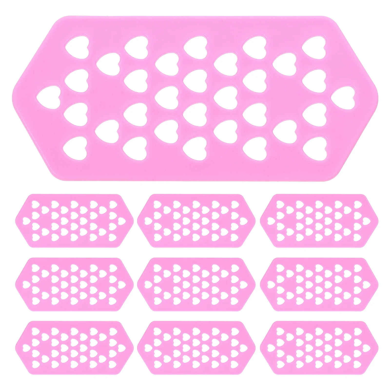 

10 шт. ролики для химической завивки, профессиональный парикмахерский инструмент, материал ABS, прочный, легкий для женщин, вставки игл для холодной завивки