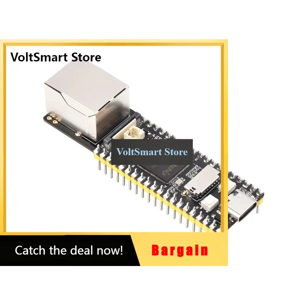 VoltSLuckfox Pico Pro/Max RV1106 Linux Micro Development Board, Integrates ARM Cortex-A7/RISC-V MCU/NPU/ISP