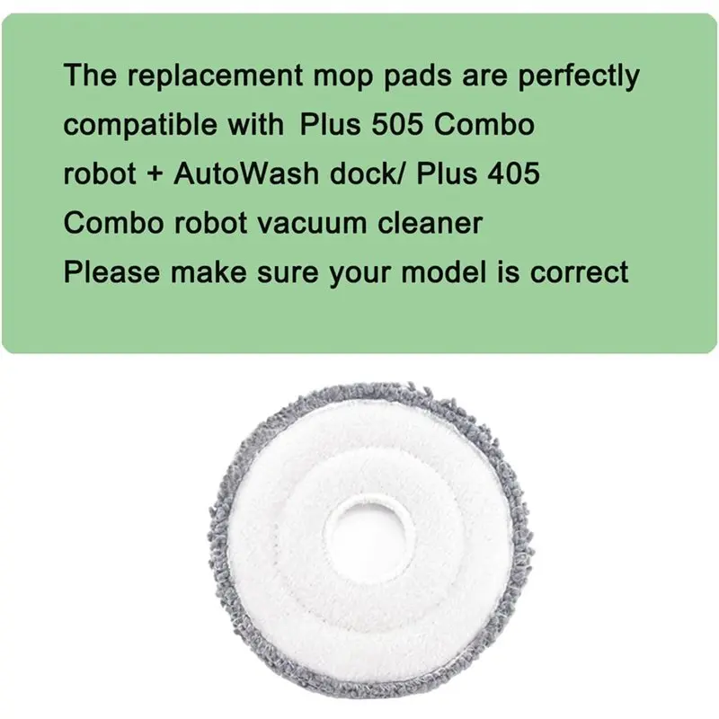 A35R لـ Irobot Roomba Plus 405&505 وسادات ممسحة بديلة، لروبوت Dreame X40 Ultra Complete/L10s Pro Ultra Heat Combo #4