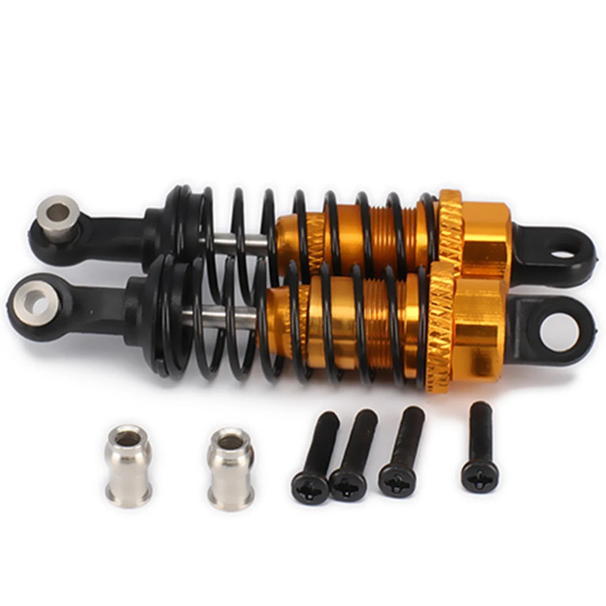 YSUN-4 stuks olie verstelbare 65 mm schokdemperdemper rood en geel