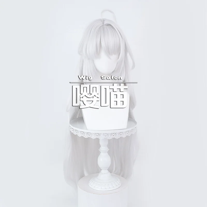 Juego Zenless Zone Zero Yixuan Cosplay peluca de Anime gris blanco pelo largo Yunkui Summit accesorios de carnaval fiesta de Halloween para niñas Cos