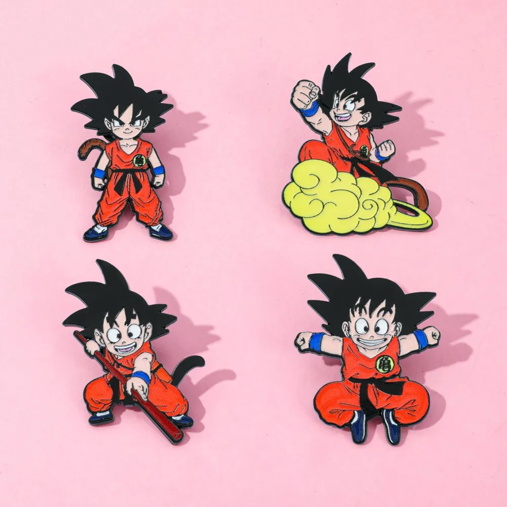 Dragon Ball Badge Cute Creative Anime Brooch Enamel Pin Metal Badge Jewelry Clothing Backpack Accessories Gift for Friends