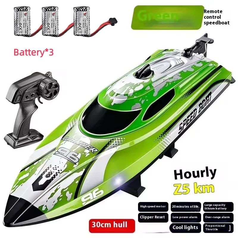 150 متر لمسافات طويلة Capsize إعادة تعيين إنذار ذكي عالية السرعة عن بعد قارب سريع 2.4G عالية السرعة RC سباق الانجراف قارب لعبة الماء الهدايا