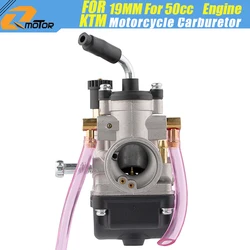 For KTM 50 SX SXS SX Pro Senior LC Dirt Bike 50 Supermoto Carb 19mm Carburetor PHBG 19 BS Carb