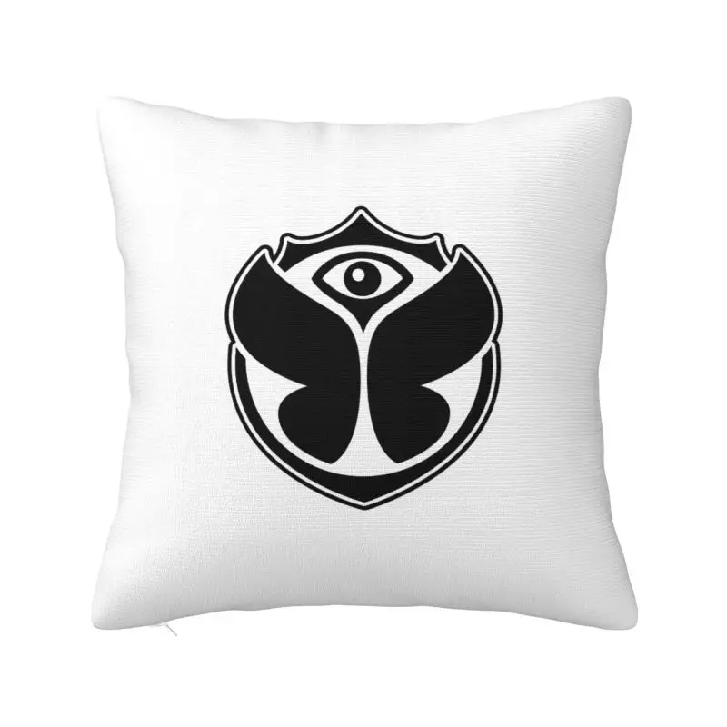 Custom Luxury Tomorrowlands Cushion Cover 45x45cm Soft Music Festival Pillow Case for Car Square Pillowcase