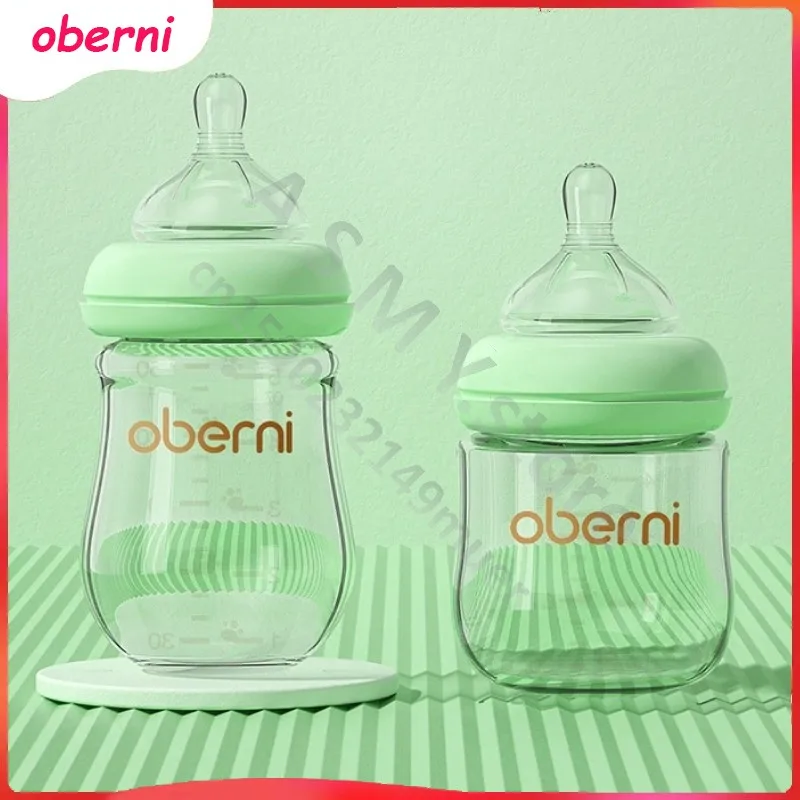 120ML150ML Anti-colic Bottle/Newborn Baby Glass Bottle/Anti-Choking Nursery Bottle/BPA Free/0-3 Months Baby Use