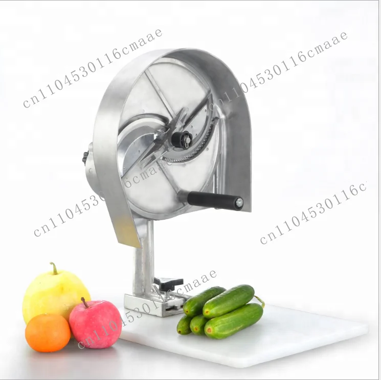 Adjustable manual stainless steel vegetable cutter/slicer Multifunctional fruit processor Efficient and easy to operate
