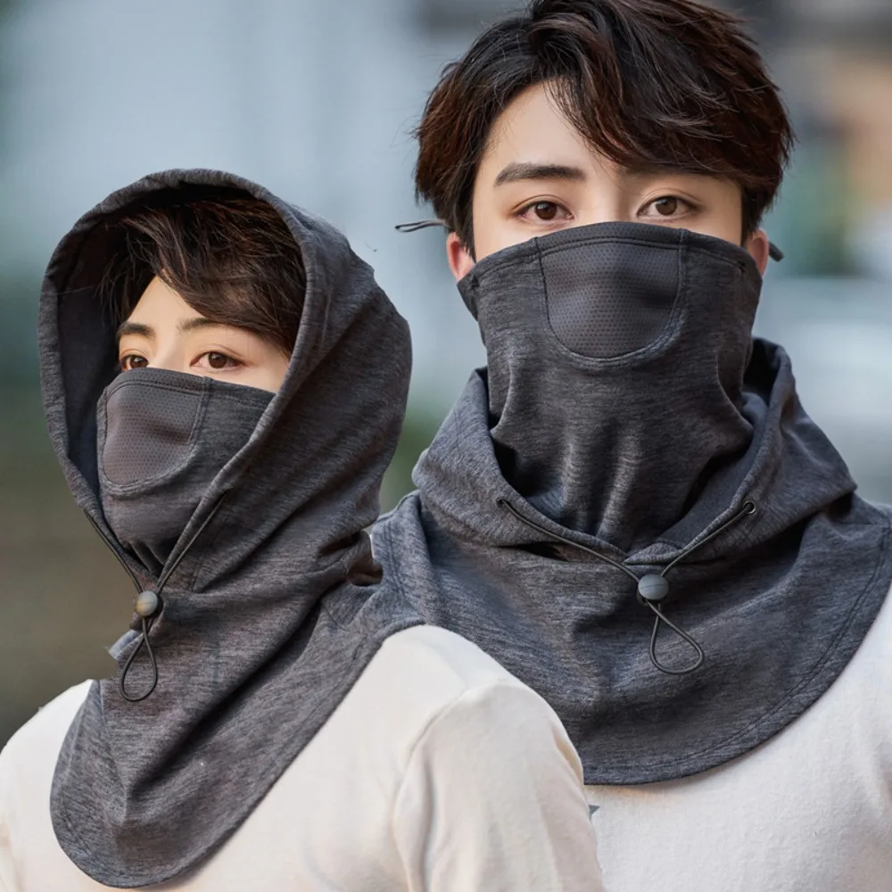 Heißer Verkauf Filter Bildschirm Kopf Kappe Winddicht Maske Kappe Pullover Kappe Unisex Herbst Winter Warme Kopf Abdeckung