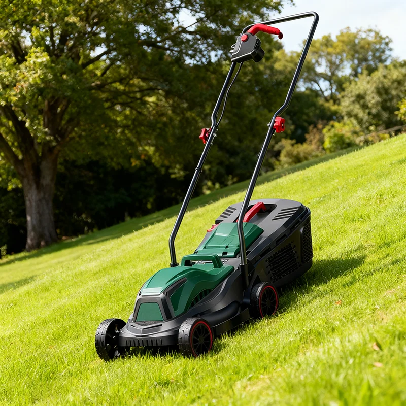 1600W Brushless Electric Lawn Mower Corded Push Type Garden Grass Cutting Machine Home Easy Maintenance Suitable For Yard