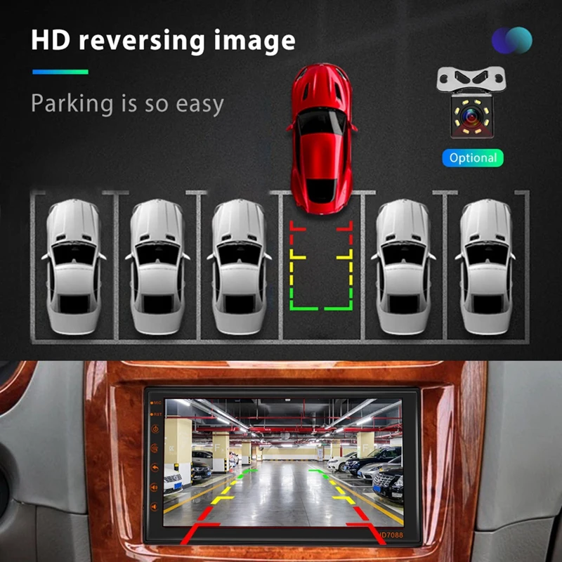 Android 11 Navigation 2+16G Car Machine Central Control Large Screen Car Navigation Reversing Image All-In-One Machine