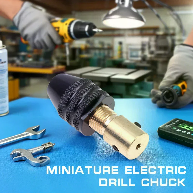2mm-5mm Universal Small Electronic Drill Bit Collet Mini Chuck Tool Set Fixture Clamp Multifunction Micro Electric Drill Chuck