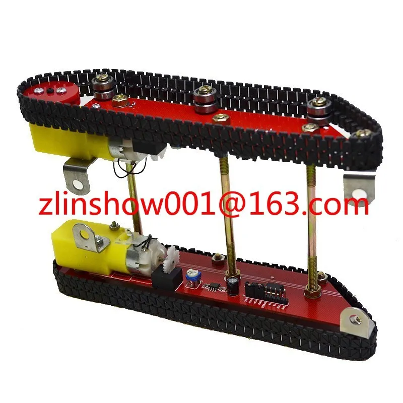 

New DD1-1 crawler, Tianchuang tank chassis intelligent machine, with motor speed measurement and drive