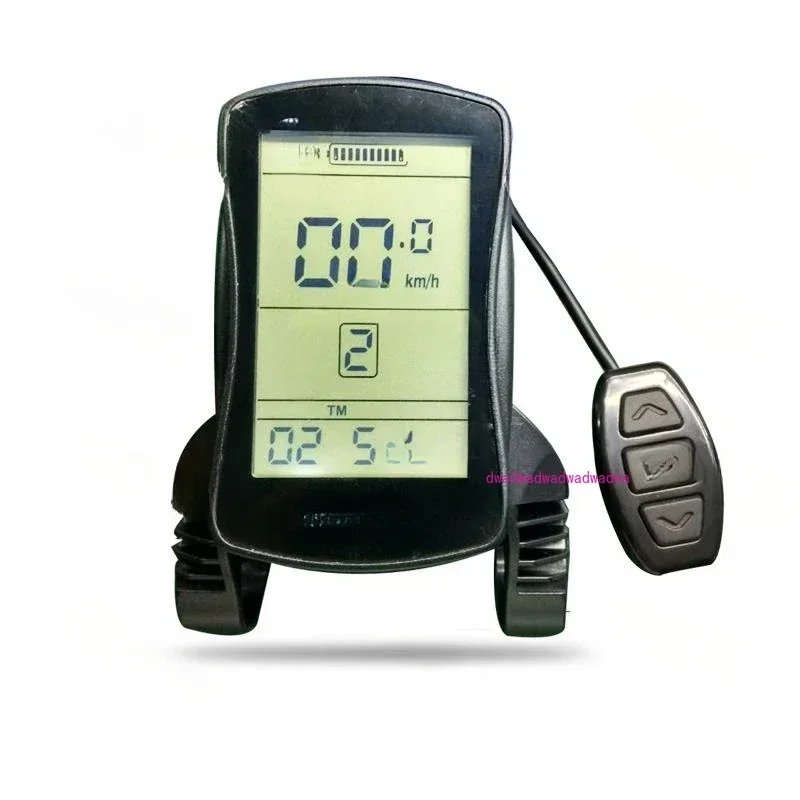 Electric Moped Yibaike Handlebar Instrument LCD Table Display, Finger Dial Instrument Integrated Display