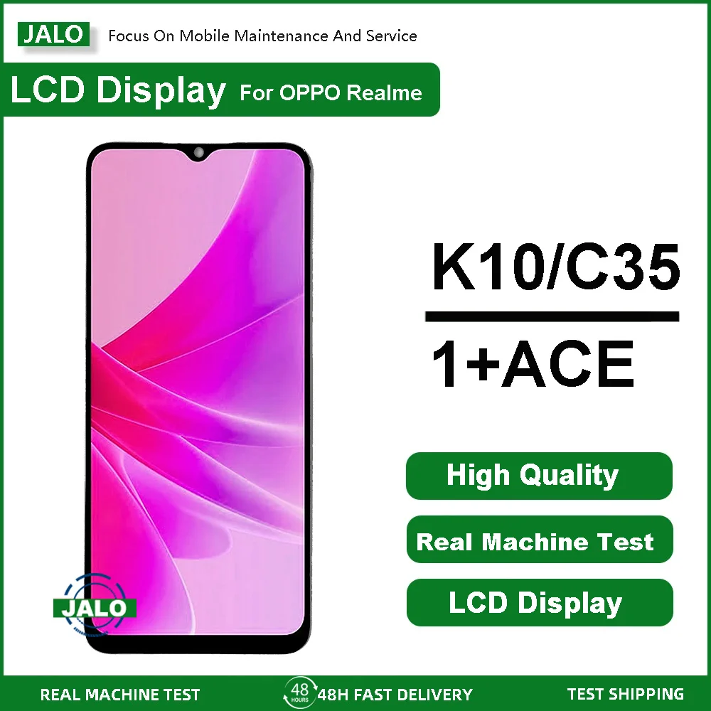 JALO Screen Suitable for OPPO K10 5G realme C35 1 + one plus ACE racing version LCD Display Touch Screen LCD Panel Replacement