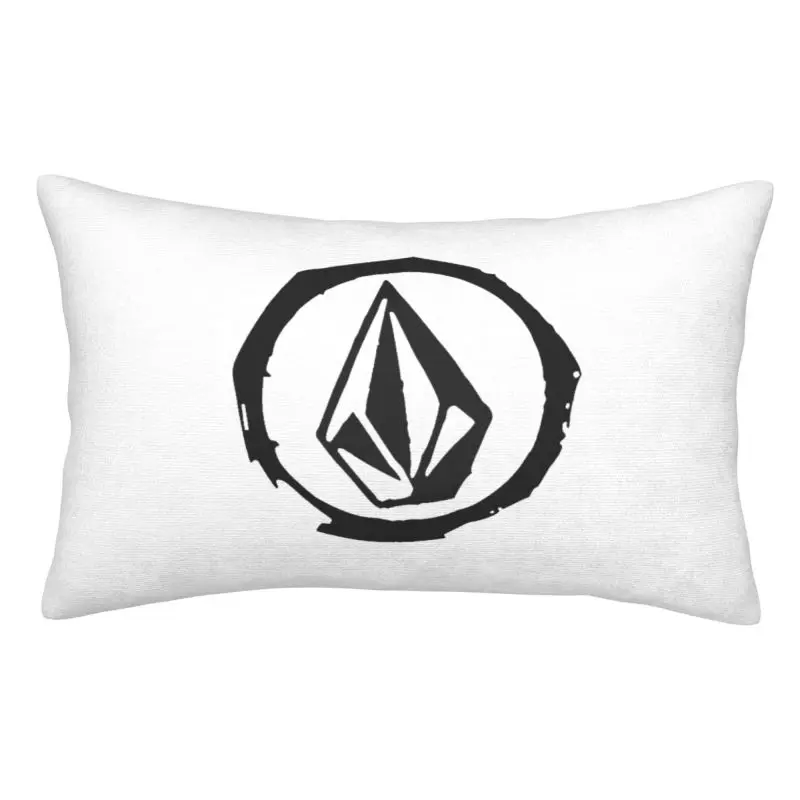 Custom Volcoms Skate Diamond Stone Pillow Case Modern Cushion Cover Velvet Pillowcase