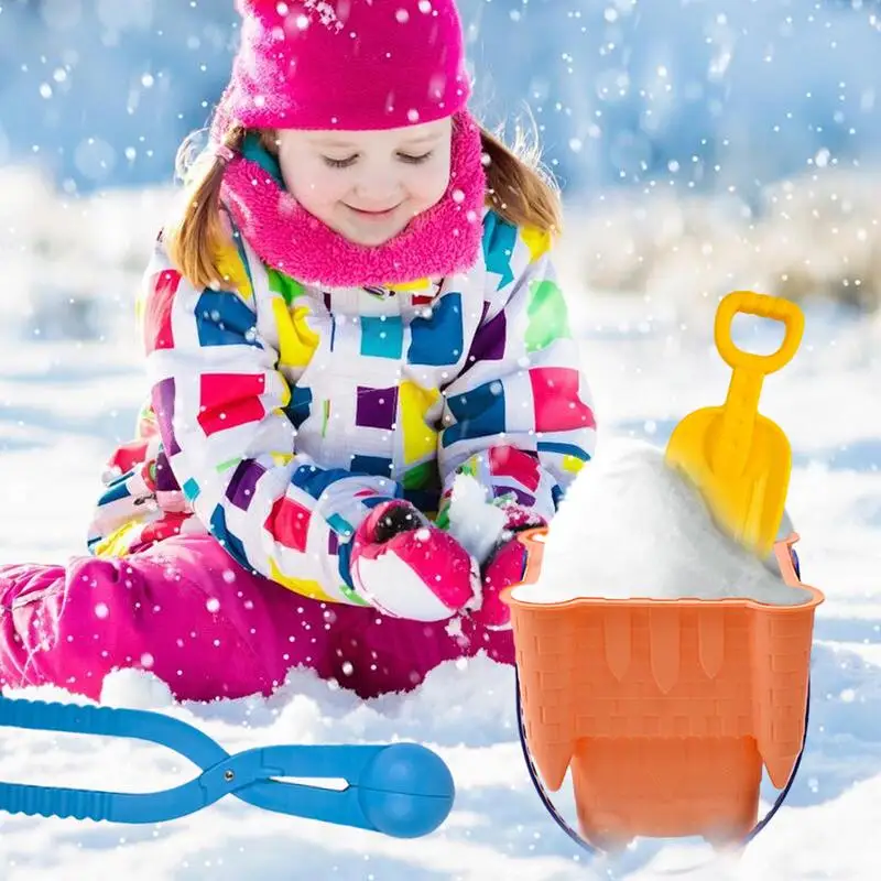 Schnee Ball Maker Werkzeug Nette Schnee Spielzeug Schaufel Schnee Form Tragbare Strand Sand Spielzeug Schnee Ball Maker Spielzeug Für Kinder Jungen Mädchen Schnee Kampf