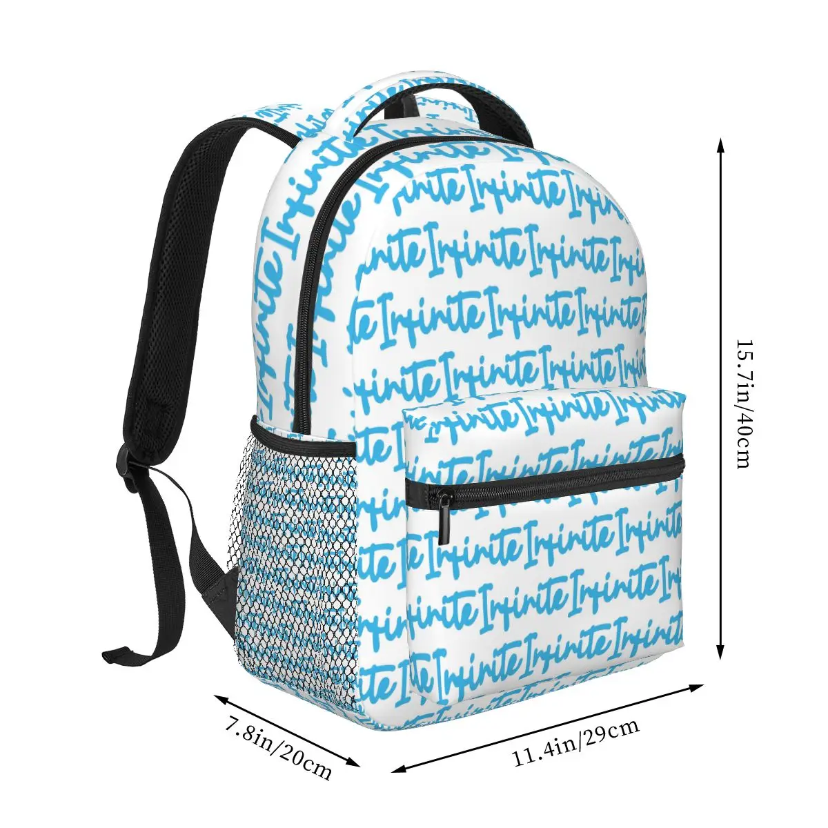 Caylus Merch Infinite Student Backpack School Bag Hiking Travel Daypack for Boys Girls Fashion Bookbag Shoulder Bags