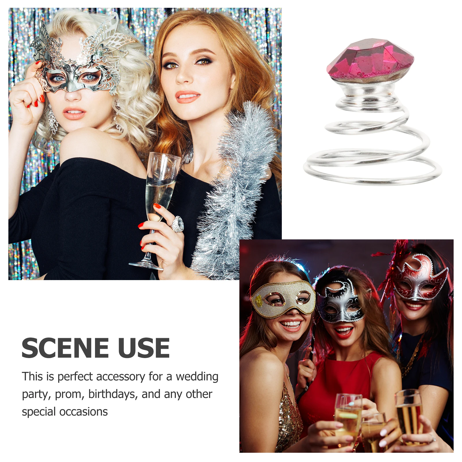 

12pcs Spiral Ladies Spiral Women Wedding Decor Bridal Coil Hairpin For Ladies Hairpin Prom Birthday