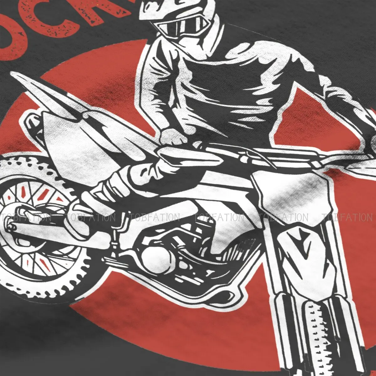 Extreme Sport Motocross Round Collar TShirt Enduro Cross Motorcycle Racing Pure Cotton T Shirt Man\'s Clothes Fashion