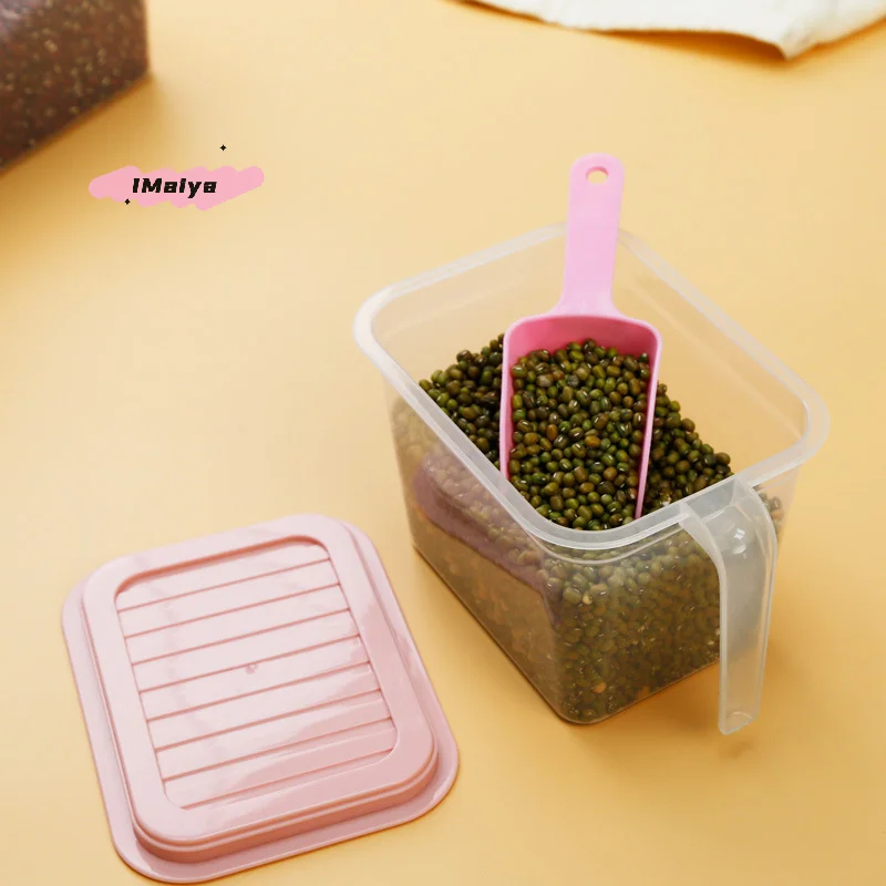 M-Mini Plastic Ice Shovel Kitchen Flour Food Candy Ice Cream Scoop Dessert Pelles Bonbons Beans Scoops Party Buffet Small Tools