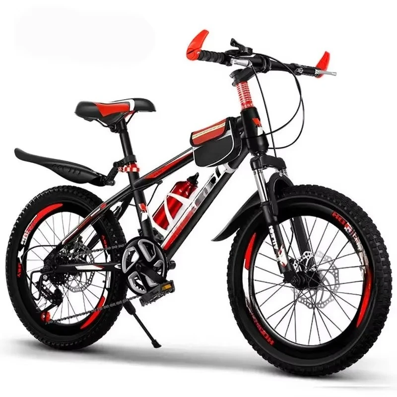 Bicicleta de Montaña para Adultos de 26 Pulgadas, 21 Velocidades, Frenos de Disco Dobles, Cuadro de Acero de Alto Carbono, Bicicleta de Ciclismo con Amortiguación
