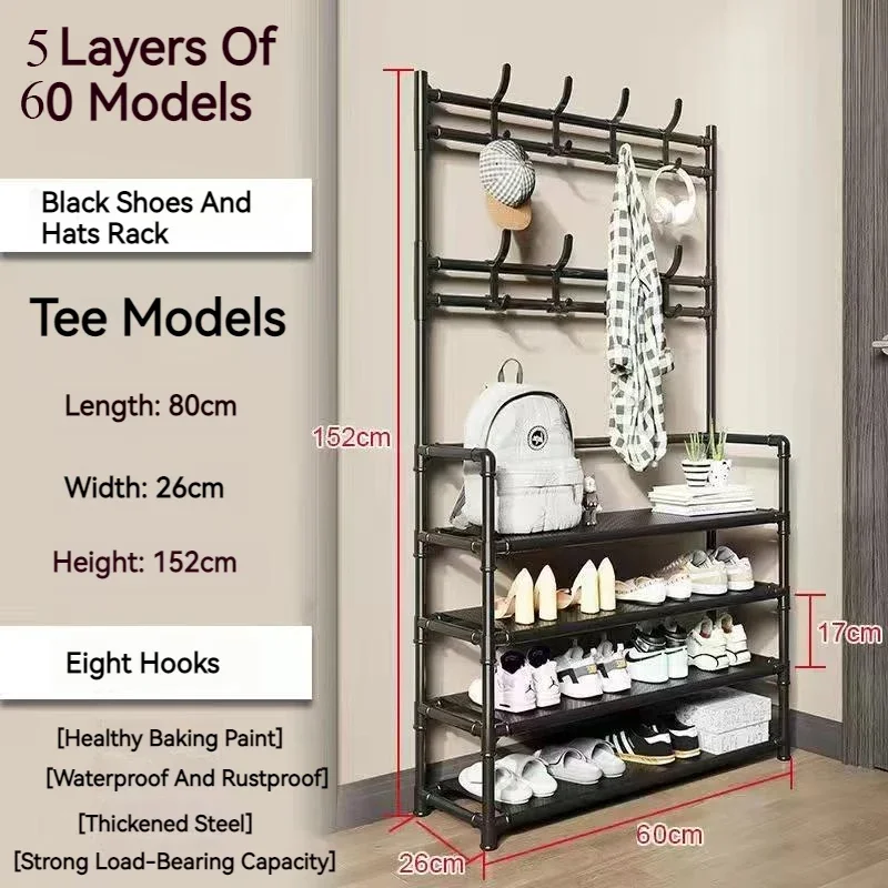 Nordic Space Saving Coat Racks, Organizador do armário, armários, sala de estar Home Furniture