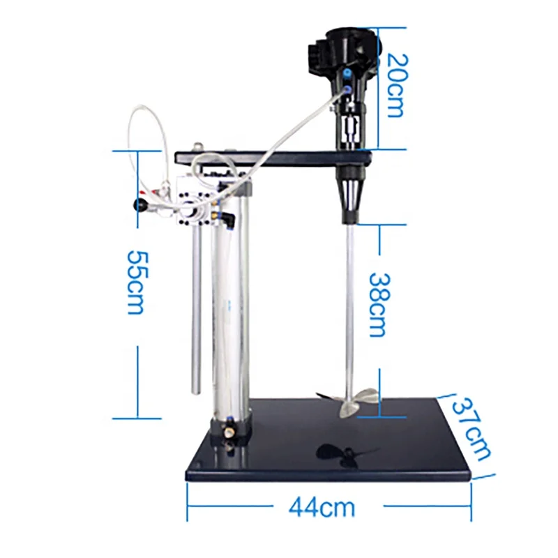 For Making Liquid Soap Shampoo Lotion Gel Pneumatic Mixing Machine