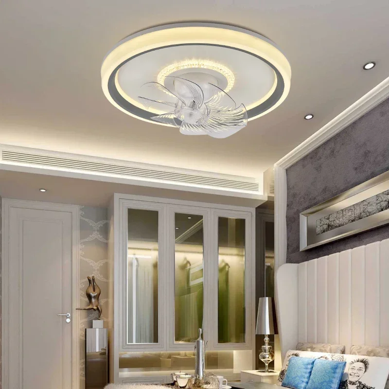 

360 degree shaking Ceiling Fan With Light living room ceiling lamp variable frequency LED Ceiling Fans bedroom living room lamp