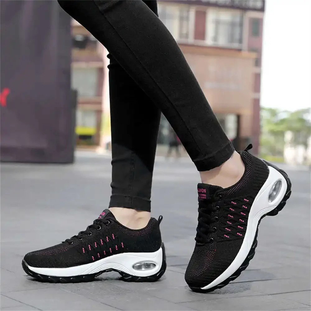 Anti-slip Mesh Pink Boots For Women Tennis Sneakers Black Spring Women Shoes Daily Sport Temis Vietnam Wide Foot Athletics