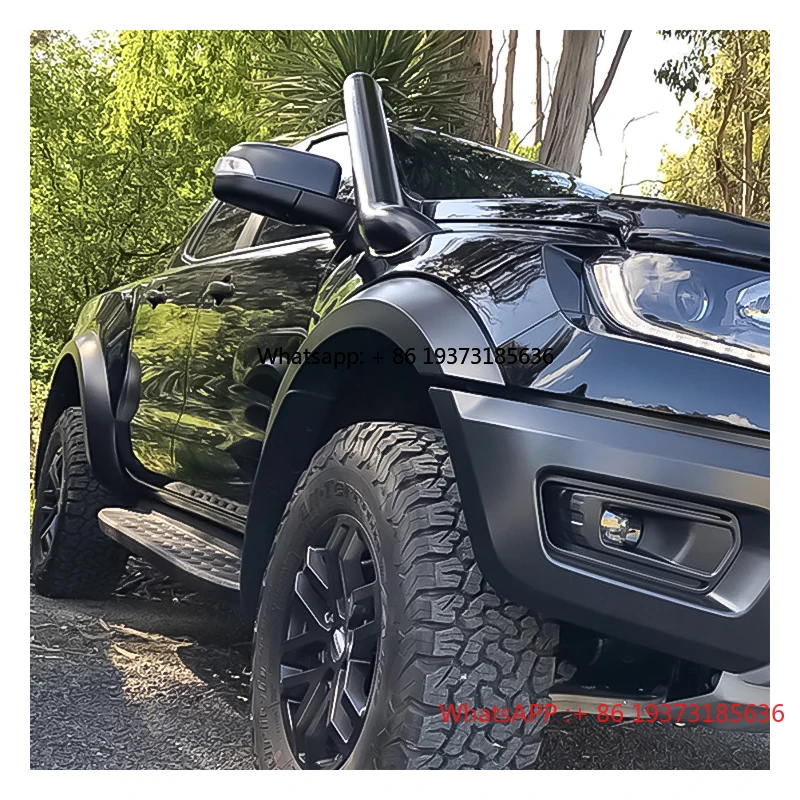 Snorkel per auto pick-up in acciaio inossidabile nero fuoristrada 4X4 per Toyota Land Curiser LC200 2017+ Anno Snorkel per camion in acciaio 4x4