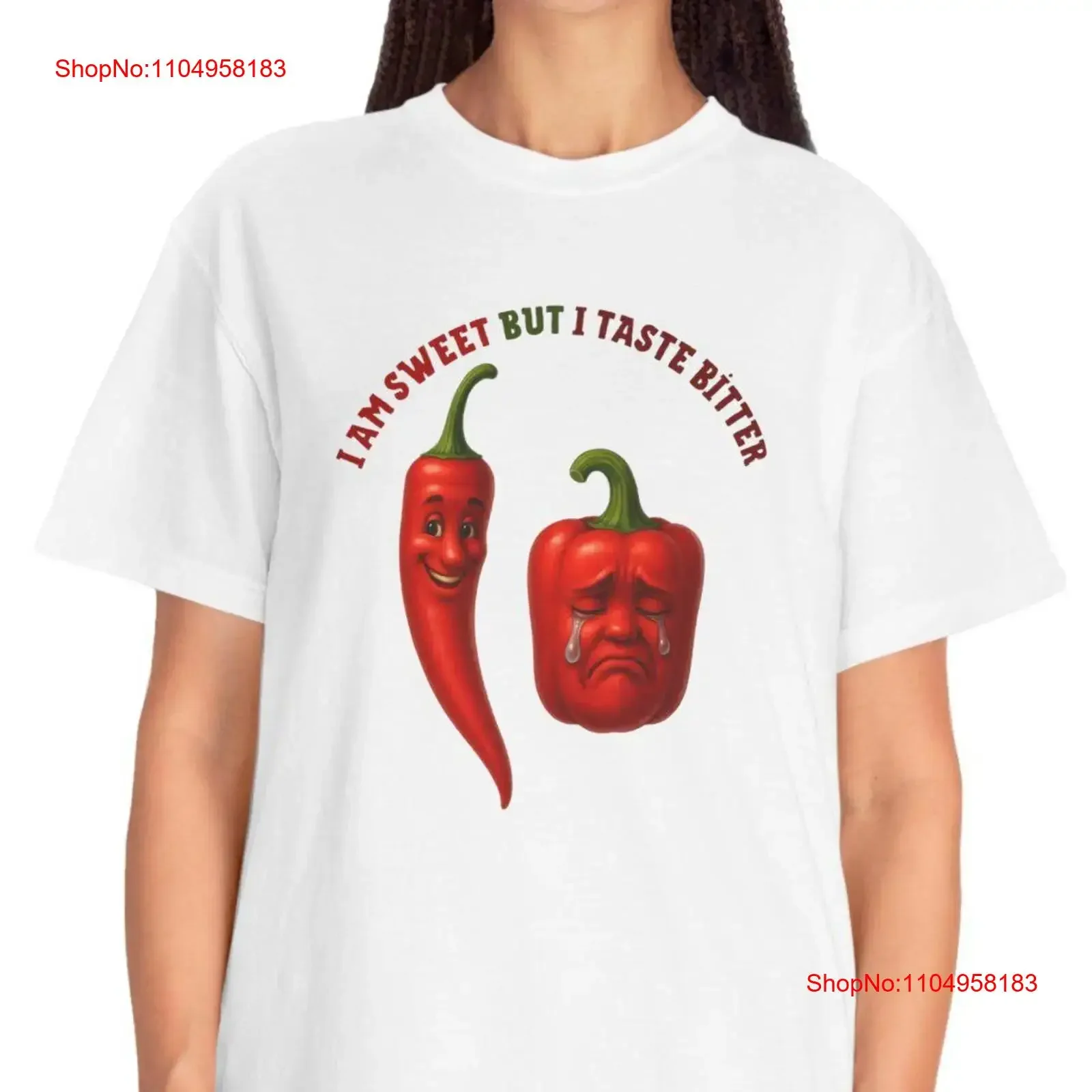 14 divertida camiseta Chili Pepper dulce humor amargo comodidad vintage lavado Casual gráfico moda Top para uso diario homme