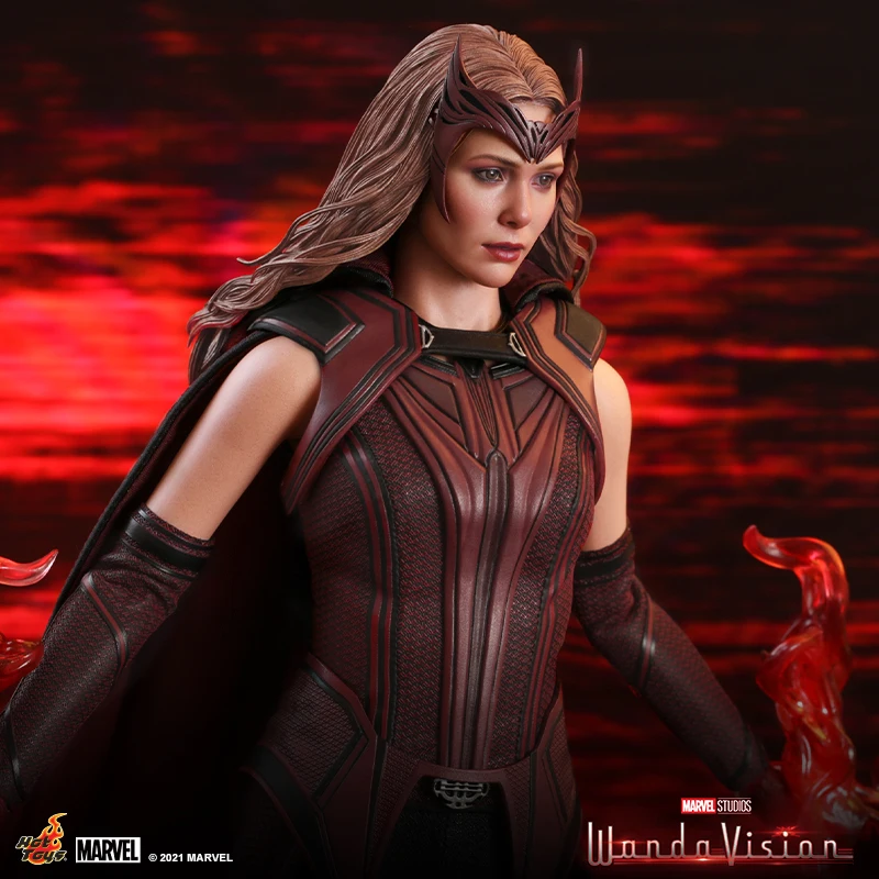 Genuine Original Hot Toys Doctor Strange in the Multiverse of Madness Scarlet Witch Action Figure Collectible Model Dolls Gift