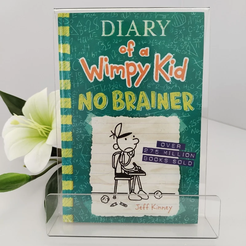 Kid Diary 18 Brainless Englische Version Diary of A Wimpy Kid 18 No Braine Englische Bücher Kindercomics Beliebte Romane Livros