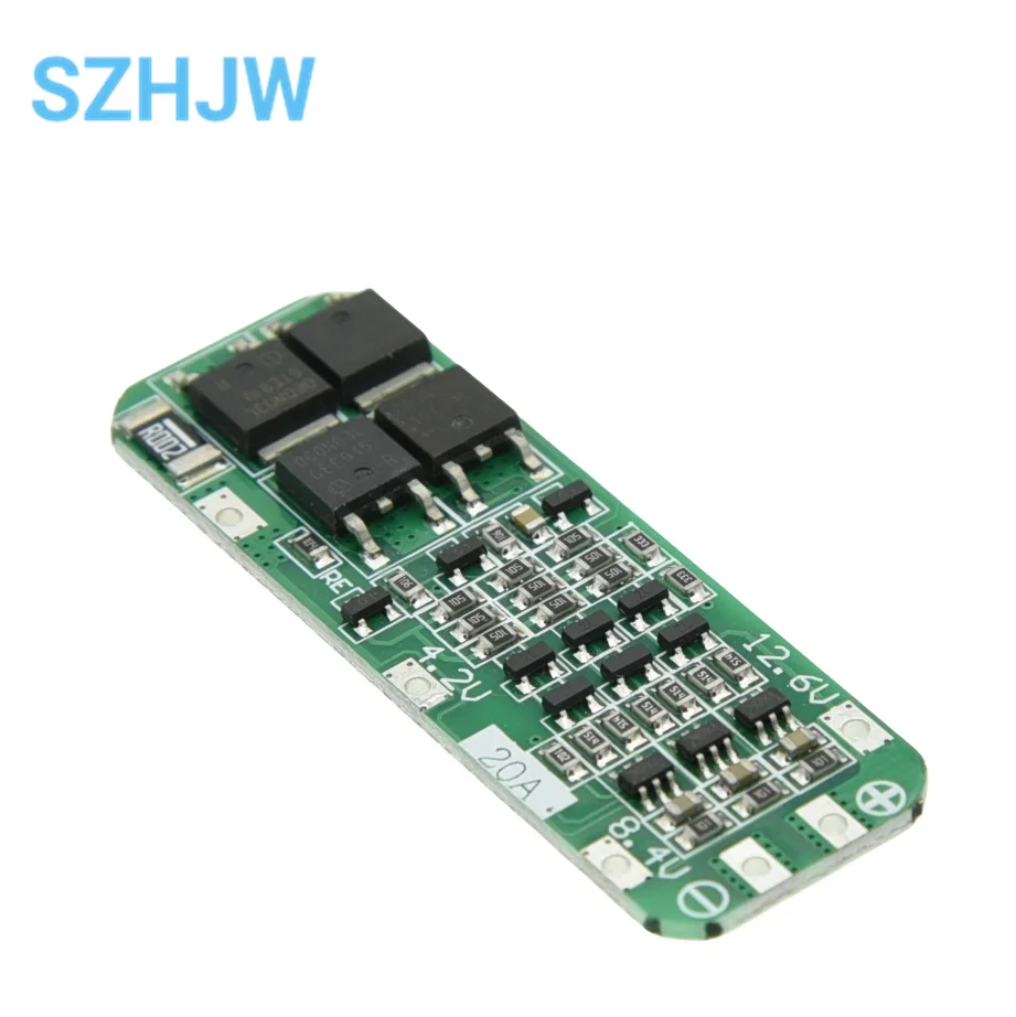 3S 20A Li-ion Lithium Battery 18650 Charger Protection Board PCB BMS 11.1V 12V 12.6V Cell Charging Protecting Module