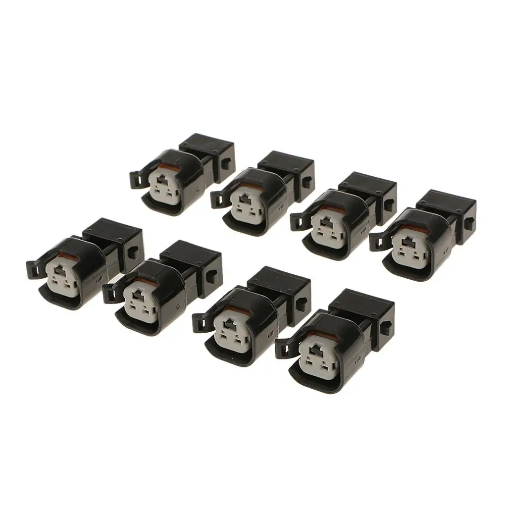 EV1 Adapter Plastic Connector for EV6 EV14 Fuel Injector Automotive Wiring Harness Conversion Solution