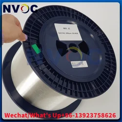 50.4KM Singlemode G657A2 Transparent Epoxy Resin 0.28mm Bare Fiber With Good Bending,50KM Reel SM OTDR Launch Testing Disk Spool
