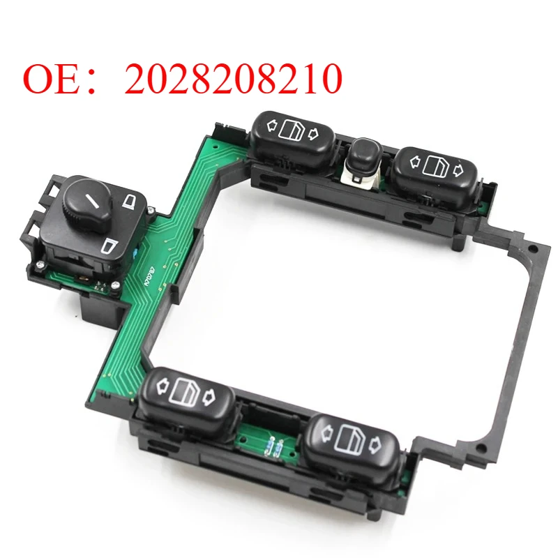

Для Mercedes-Benz W202 C230 C280 C220 C36 AMG A2028208210 2028208210 Новый электрический переключатель стеклоподъемника