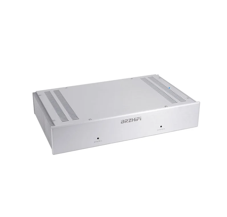 Silver 4708 full aluminum Audio Amplifier Chassis HiFi Class AB Power Amp Large Case DIY Box Can install 933 circuit