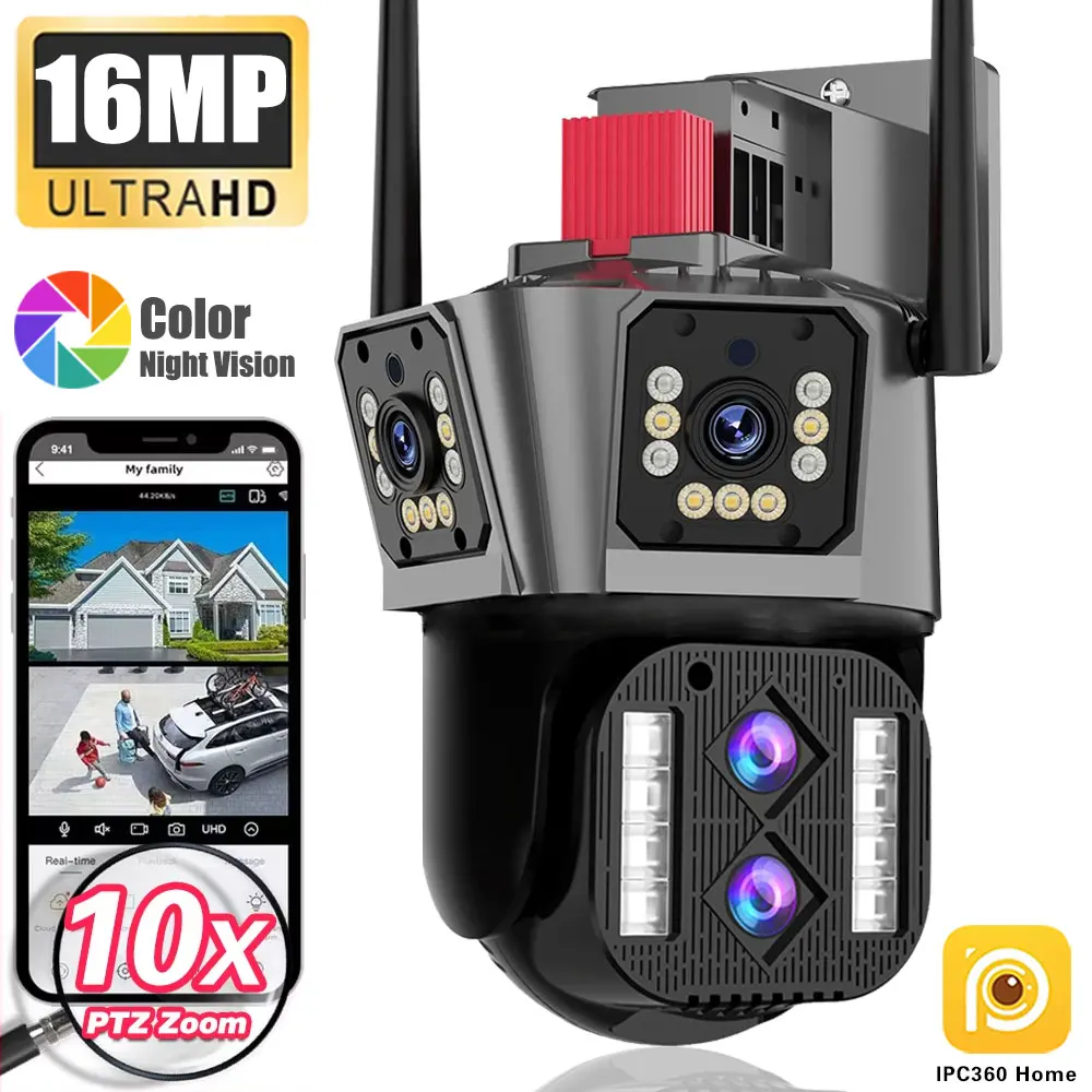 Why the IPC360 PC 16MP 8K Four-Lens WiFi PTZ Camera Is the Ultimate Smart Security Solution for Modern Homes