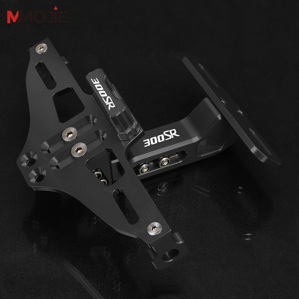 دراجة نارية 2025 الخلفية لوحة الترخيص قوس حامل بدوره مصباح إشارة ل CFMOTO CF MOTO 300SR 300 SR طوال العام 2024 2023 2022-2020