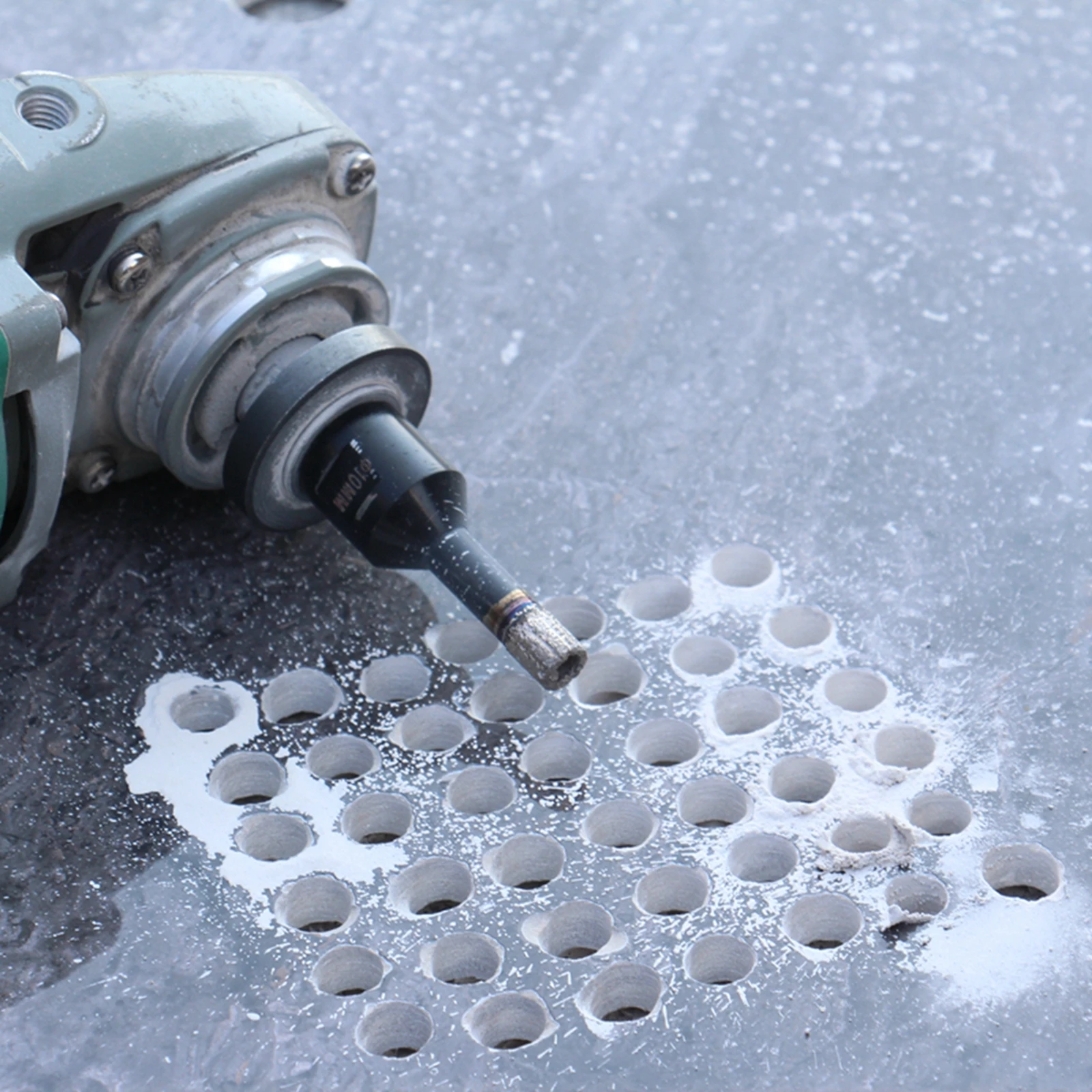 5-130mm M14 Filettatura A Secco Sottovuoto Marbrato Marmo Muratura Foro Sega Apri Punta di Perforazione Del Diamante Per Piastrelle di Ceramica Granito Marmo