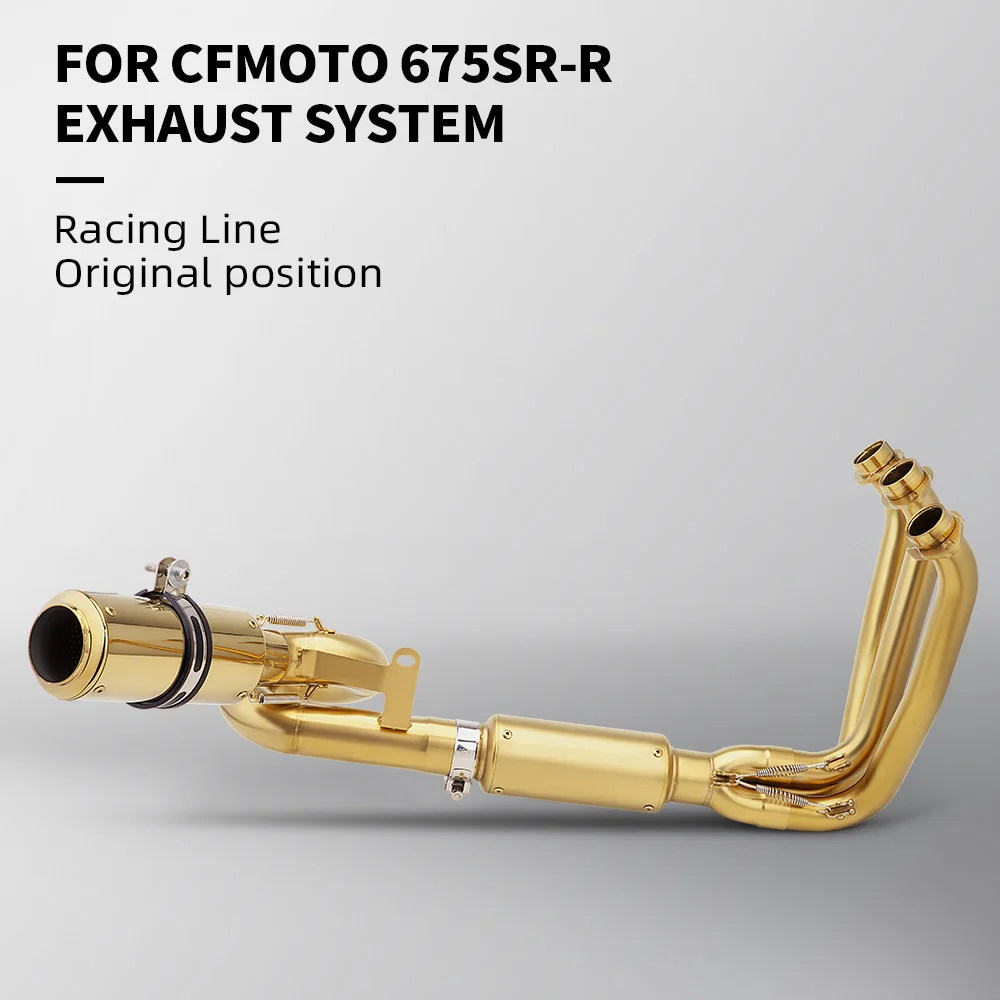 

Motorcycle Exhaust 51mm for 675SR 675 SR CF675SR - Performance Motorcycle Parts