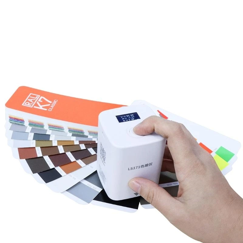 Analisador cores portátil portátil 8 mm 8 mm medidor diferença cor