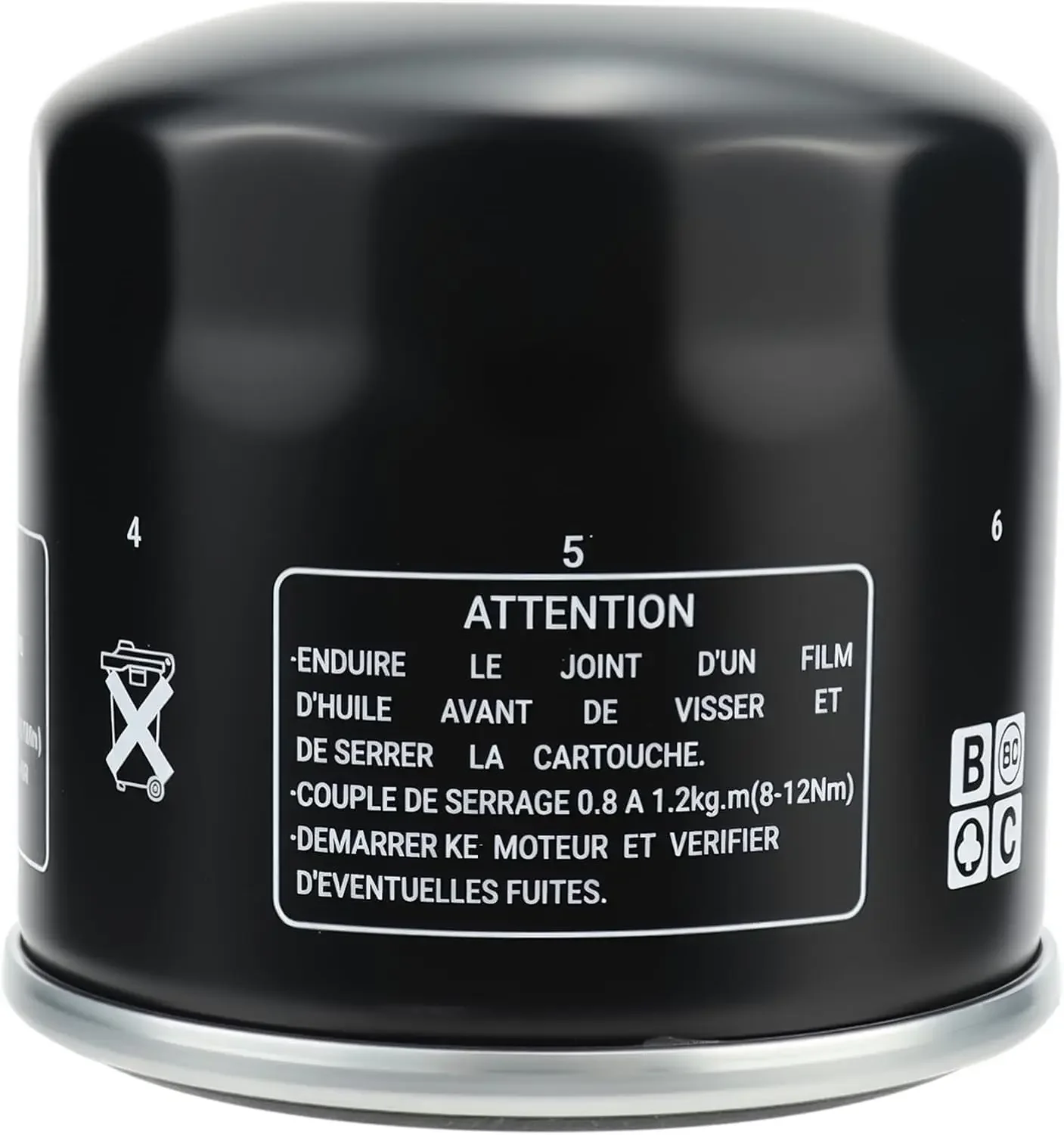 HF138 Black Premium Oil Filter