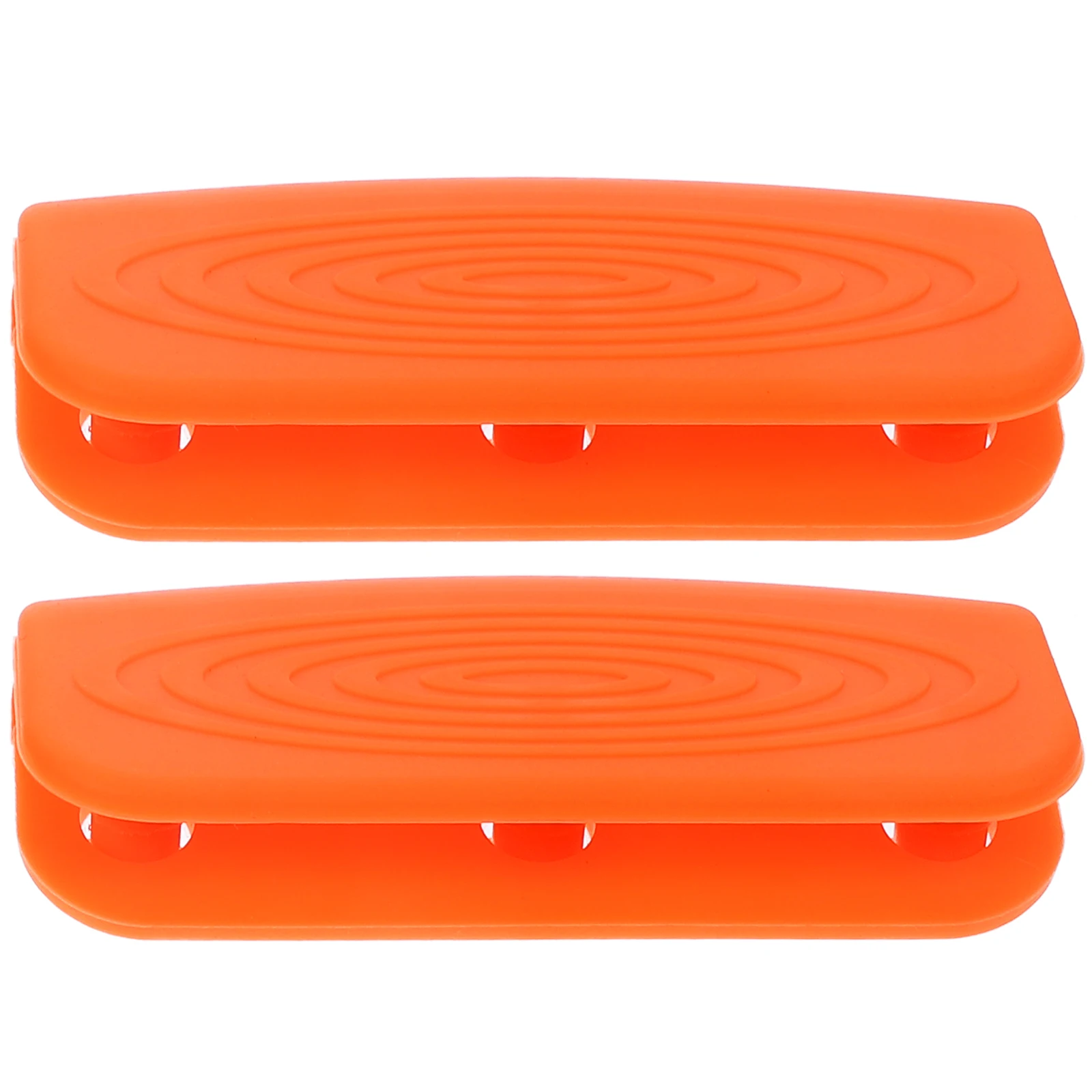 

Silicone Pot Handle Covers Heat Resistant Anti-Scalding Non-Slip For Wok Pan Saucepan Cookware Protective