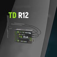 FrSky TD R12 Receiver 12chnanel with PWM SBUS FBUS or S.Port 2.4Ghz 900Mhz Receiver