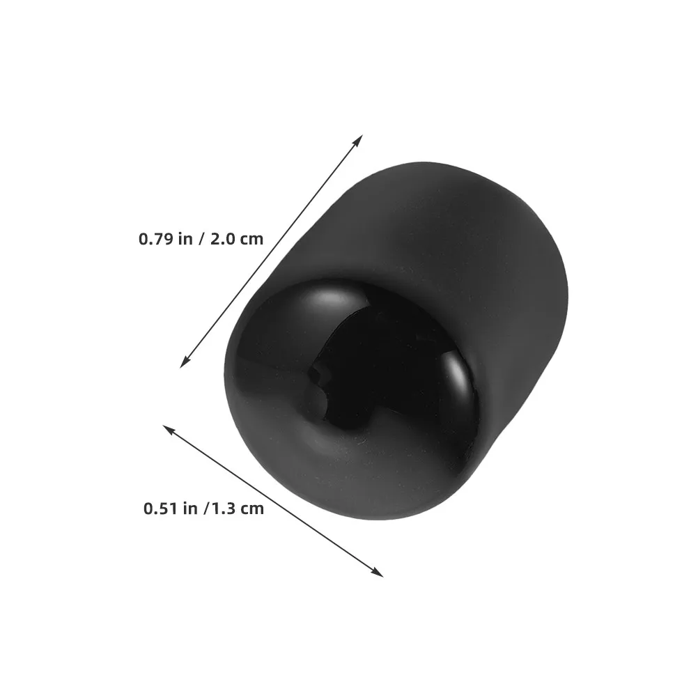100pcs PVC Screw End Caps Round Thread Protective Sleeves for Bolts Nuts Plastic Cap Covers view 4